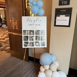 Icy Decorations - Welcome sign Myles