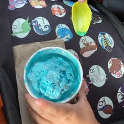 Sweet O Saur - Cookie Monster Ice Cream