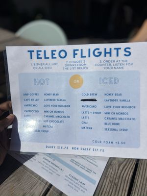 Menu photo 7 Teleo Coffee Kirkwood, MO