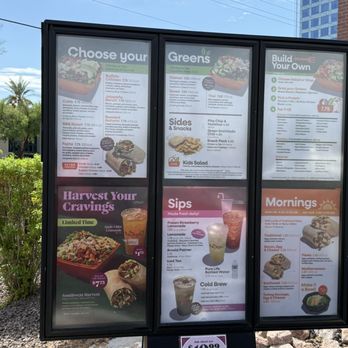 Salad and Go - Menu 09/25 Southwest Harvest salad - Salad Near Me - Mesa, Arizona