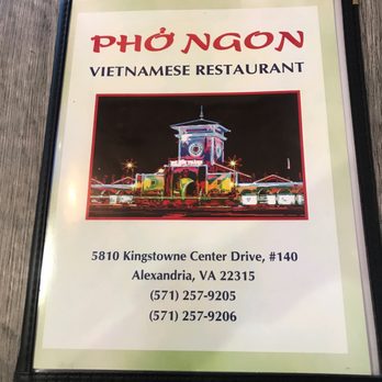 Pho Ngon - Vietnamese Near Me - Alexandria, Virginia