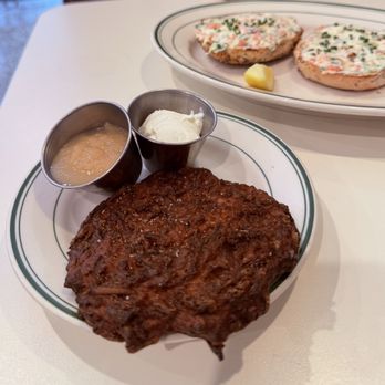 Mensch's Deli - Potato latke - Delis Near Me - Evanston, Illinois Mensch's Deli - Potato latke - Delis Near Me - Evanston, Illinois