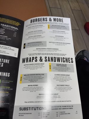 Menu photo 7 Buffalo Wild Wings Coeur d'Alene, ID