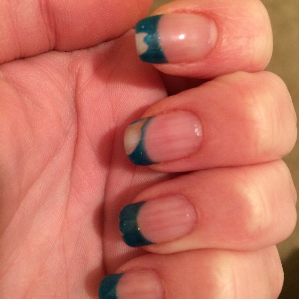 VIP Nail Salon - Gel mani after 5 days. - Nail Salons Near Me - Hanover, Maryland VIP Nail Salon - Gel mani after 5 days. - Nail Salons Near Me - Hanover, Maryland