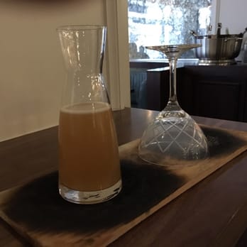 Spoke & Steele - Smoke & Spice cocktail. Rye whiskey and tequila based smoke cocktail. Don't usually drink spicy cocktail and it was quite good. - American Near Me - Indianapolis, Indiana