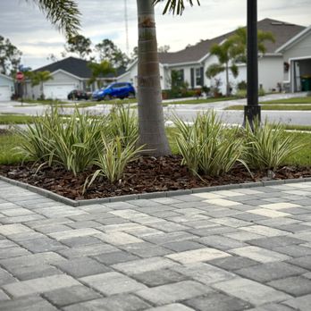 J's Landscaping - Newly added mulch nuggets and a new edge. - Landscaping Near Me - North Port, Florida J's Landscaping - Newly added mulch nuggets and a new edge. - Landscaping Near Me - North Port, Florida