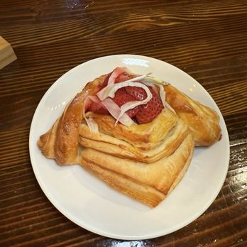 Three Hearts - Strawberry black pepper pickled fennel danish- so good - Bakeries Near Me - Tacoma, Washington