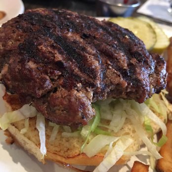 Not Your Average Joe's - Bethesda - I opened my burger to add mustard and this is what I saw. Did someone bite it? - New American Near Me - Bethesda, Maryland Not Your Average Joe's - Bethesda - I opened my burger to add mustard and this is what I saw. Did someone bite it? - New American Near Me - Bethesda, Maryland