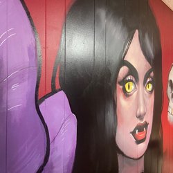 Driven Body Art - Mural/artwork in shop.