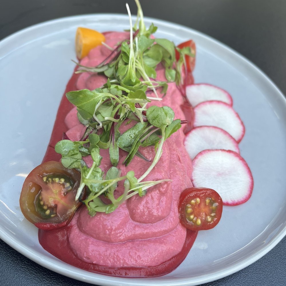 Elia - Roasted beet hummus - Turkish Near Me - Chicago, Illinois
