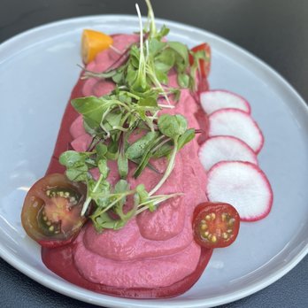 Elia - Roasted beet hummus - Turkish Near Me - Chicago, Illinois
