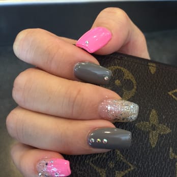 Vivid Nails And Spa - Every time I came in I show Kelly a design on Pinterest. And she made it happen. I love it! - Nail Salons Near Me - Costa Mesa, California Vivid Nails And Spa - Every time I came in I show Kelly a design on Pinterest. And she made it happen. I love it! - Nail Salons Near Me - Costa Mesa, California