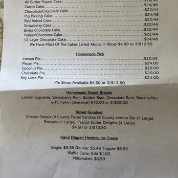 Nancy Jo's Homemade - Menu - Bakeries Near Me - Clayton, North Carolina Nancy Jo's Homemade - Menu - Bakeries Near Me - Clayton, North Carolina