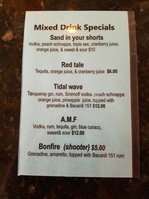 Menu photo 6 Seaside Restaurant & Bar Crescent City, CA Menu photo 6 Seaside Restaurant & Bar Crescent City, CA