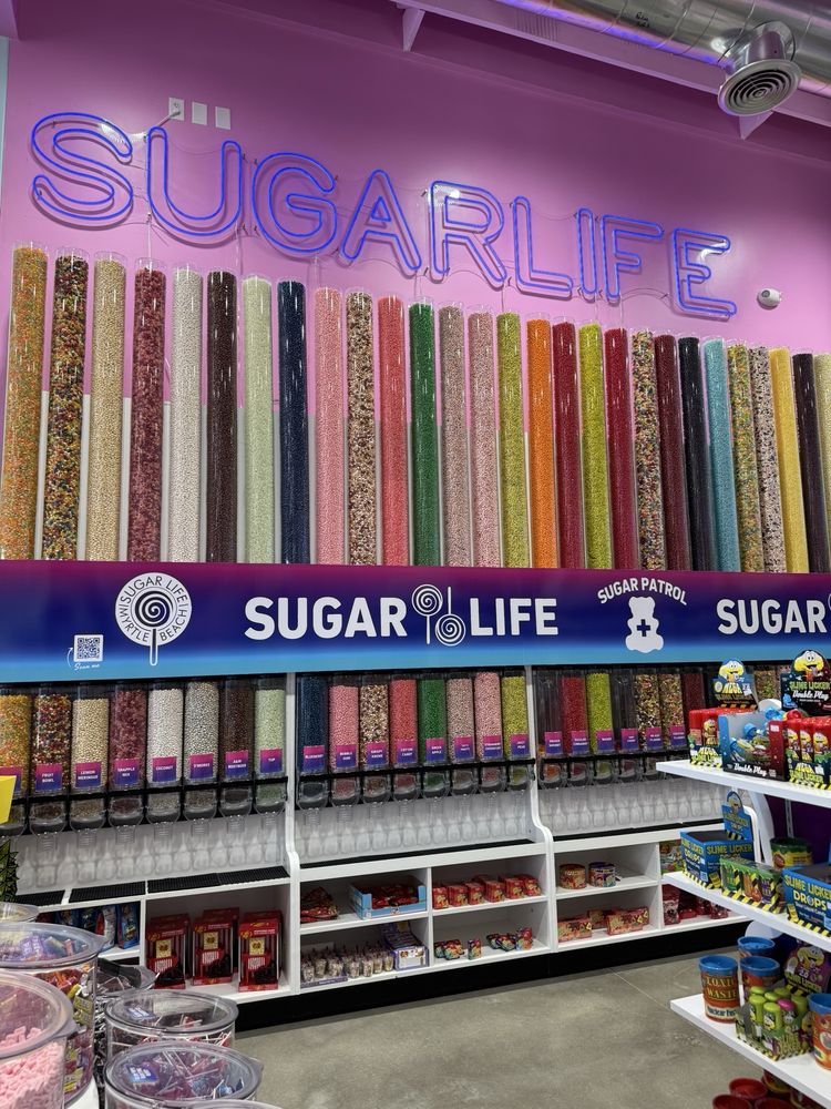 Sugar Life Ice Cream & Candy Bar Logo