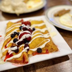 Poodle Dog - Very berry crepes