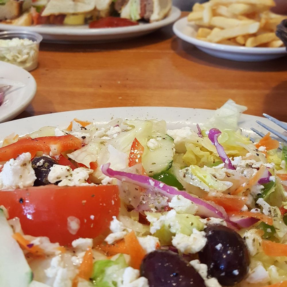Lucky Grill - Greek salad and double blt burger - Diners Near Me - Chicago, Illinois Lucky Grill - Greek salad and double blt burger - Diners Near Me - Chicago, Illinois