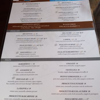 Terra & Acqua - menu - Italian Near Me - St. Augustine, Florida Terra & Acqua - menu - Italian Near Me - St. Augustine, Florida