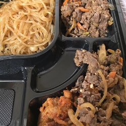 Galleria Supermarket - Take out bulgogi and sweet potato noodles