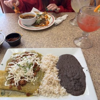 The Corner Mexican Food - Vegan green enchiladas - Mexican Near Me - Grandview, Missouri