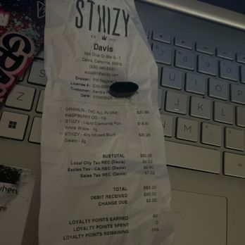 STIIIZY - Davis - Proof that I was in the store date and time! The manager she is even worse! - Cannabis Clinics Near Me - Davis, California STIIIZY - Davis - Proof that I was in the store date and time! The manager she is even worse! - Cannabis Clinics Near Me - Davis, California