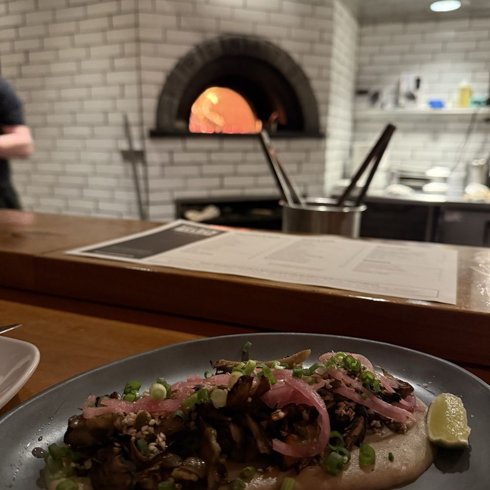 Selden Standard - Mushrooms with views of the chef's counter - New American Near Me - Detroit, Michigan