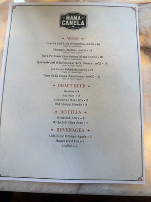 Menu photo 8 Mama Canela Glendora, CA