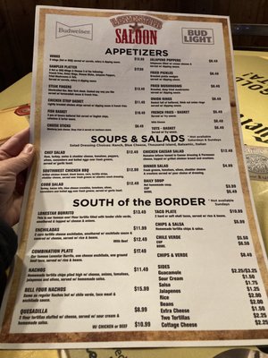 Menu photo 2 Lone Star Saloon West Valley City, UT Menu photo 2 Lone Star Saloon West Valley City, UT