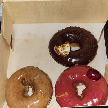 Holey Grail Donuts - Hot chocolate, OG and a festive one with cranberries! - Donuts Near Me - Honolulu, Hawaii Holey Grail Donuts - Hot chocolate, OG and a festive one with cranberries! - Donuts Near Me - Honolulu, Hawaii