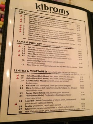 Menu photo 8 Kibrom's Restaurant Boise, ID Menu photo 8 Kibrom's Restaurant Boise, ID