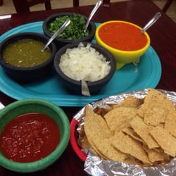 La Lupita - Lenoir City - Tortilla chips are torn tostadas from the package la mesera explained.