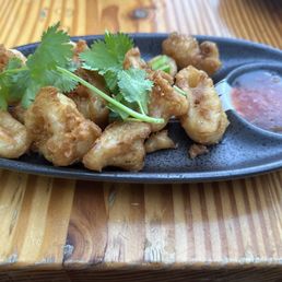 Fried Lychee Calamari