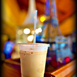 La Boulangerie - Iced Salted Caramel Latte with Oatmilk was delicious!