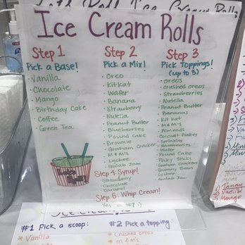 Let's Roll Ice Cream - Ice Cream & Frozen Yogurt Near Me - Irving, Texas