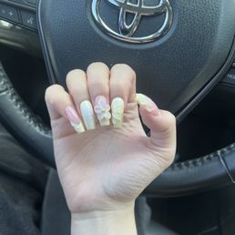 I were so happy the way our nails turned out. Louis do excellent work!