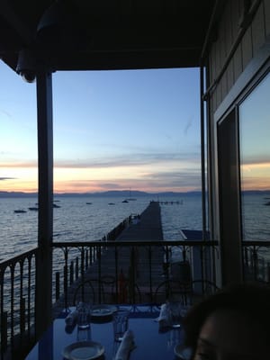 Boathouse on the Pier by null