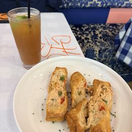 Salmon eggrolls Salmon eggrolls