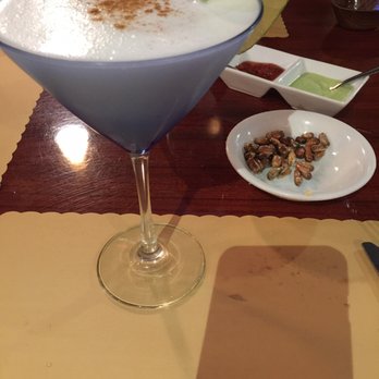 Oh Ceviche - Pisco Sours and Canchita. Salsa Verde is my favorite accompaniment to the Tiradito - Peruvian Near Me - Davie, Florida Oh Ceviche - Pisco Sours and Canchita. Salsa Verde is my favorite accompaniment to the Tiradito - Peruvian Near Me - Davie, Florida