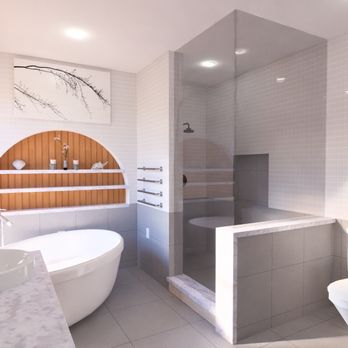 Ausilio Design - Modern Bathroom - Architects Near Me Ausilio Design - Modern Bathroom - Architects Near Me