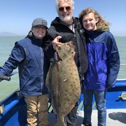 New Captain Pete Sportfishing - Now that's a Halibut!!!!