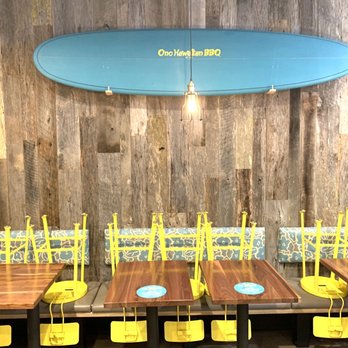 Ono Hawaiian BBQ - The inside of the restaurant, love the surfboard! - Hawaiian Near Me - Rancho Cordova, California Ono Hawaiian BBQ - The inside of the restaurant, love the surfboard! - Hawaiian Near Me - Rancho Cordova, California