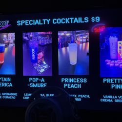 Reboot Arcade Bar - Speciality cocktails