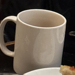 The coffee we got after the food The coffee we got after the food