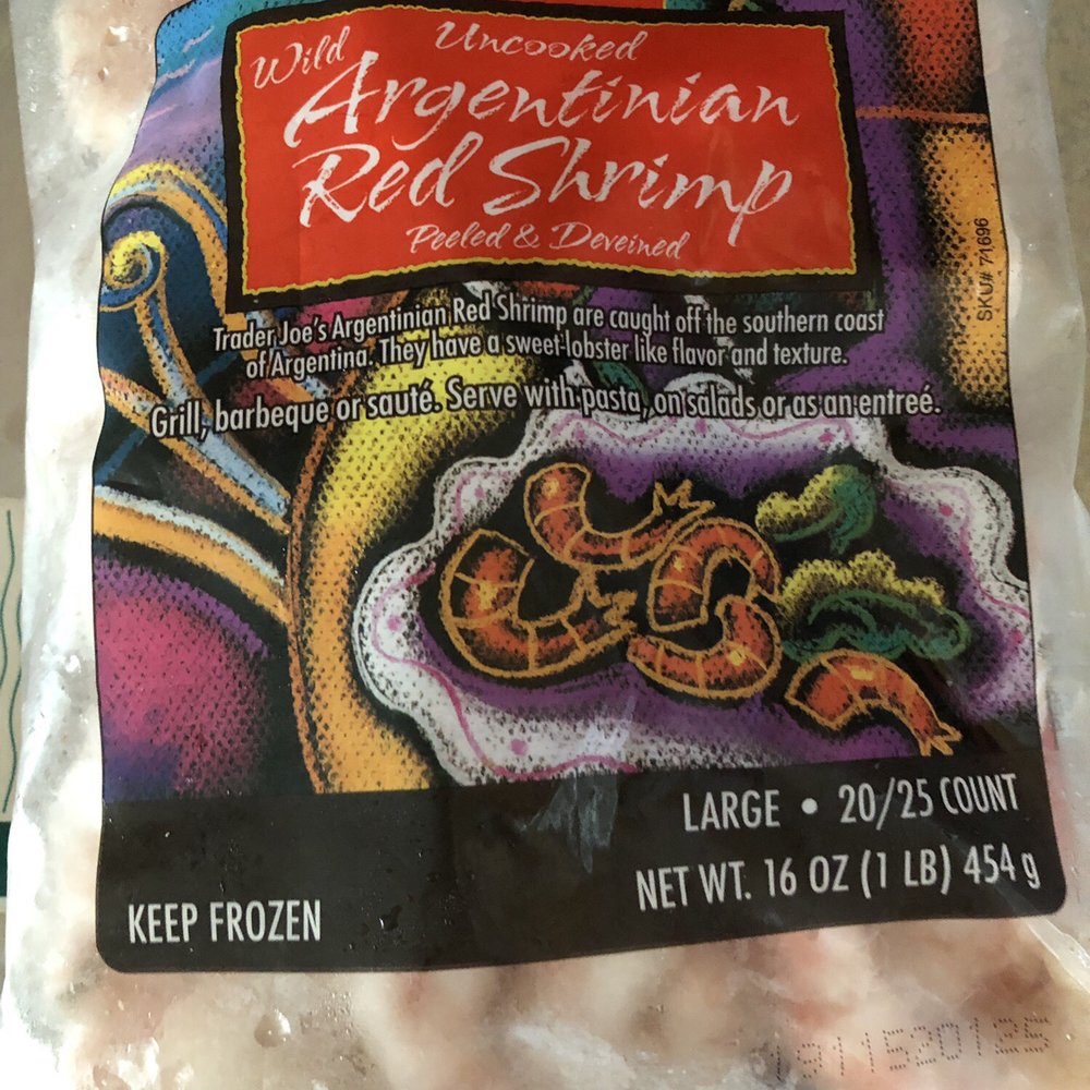 Trader Joe's - Wild uncooked Argentinian Red Shrimp - Grocery Near Me - Shoreline, Washington Trader Joe's - Wild uncooked Argentinian Red Shrimp - Grocery Near Me - Shoreline, Washington