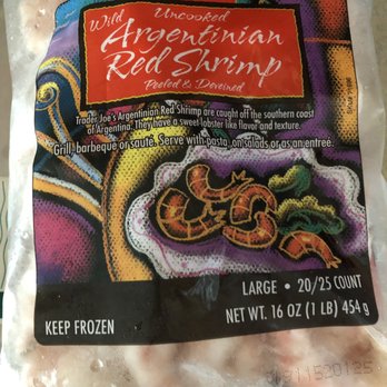Trader Joe's - Wild uncooked Argentinian Red Shrimp - Grocery Near Me - Shoreline, Washington