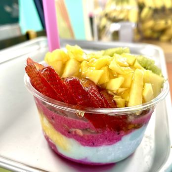 Rainbow Bowls - Paradise Bowl local honey - Acai Bowls Near Me - Broken Arrow, Oklahoma Rainbow Bowls - Paradise Bowl local honey - Acai Bowls Near Me - Broken Arrow, Oklahoma