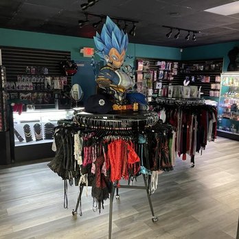Beach Side Vapors - a display of clothing in a store - Vape Shops Near Me - Melbourne, Florida