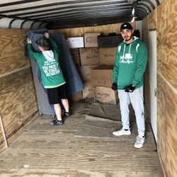 10 Men Movers - We Utilize 26 ft excluded cargo trailers for quick and efficient moving!