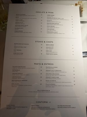 Menu photo 3 Il Mulino Prime - Soho New York, NY Menu photo 3 Il Mulino Prime - Soho New York, NY
