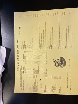 Menu photo 3 TugBoat Fish & Chips El Paso, TX Menu photo 3 TugBoat Fish & Chips El Paso, TX